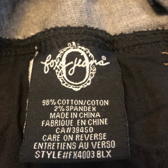 FOXY JEANS black denim dress - Picture 14 of 15